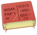 Wima Fkp1 Pulse Capacitor - 0 013uf-1600v Fkp1-impulskondensator Rm=22 5mm -rohs-konform- -